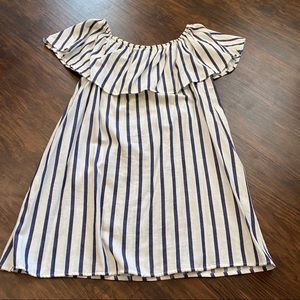 ✰ Boutique Style Off the Shoulder Flounce Dress